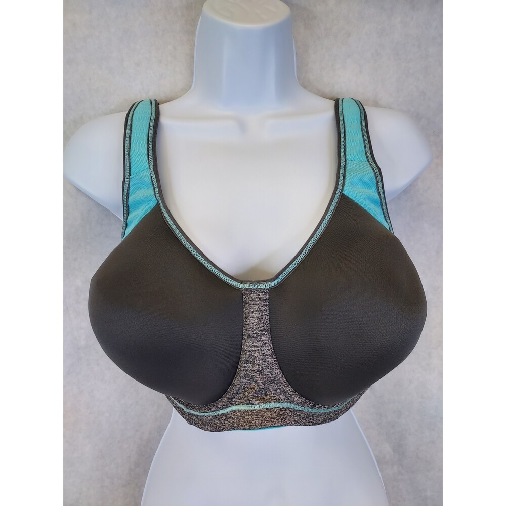 Freya Active Sport Bra 38DDD Sonic Carbon Molded Underwire Racerback Optional - Picture 2 of 12
